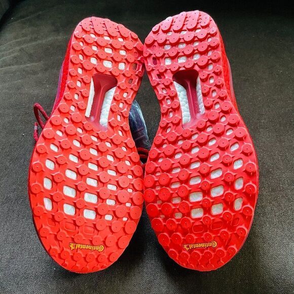 NEW adidas Solar HU Glide x Pharrell Power Red 2019 NWT Mens 6, Womens 7, UK 5.5 - Picture 12 of 13